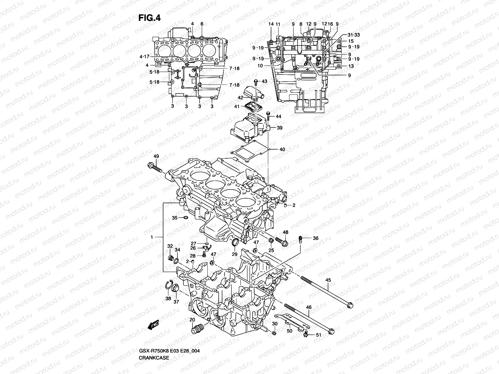 4 - CRANKCASE