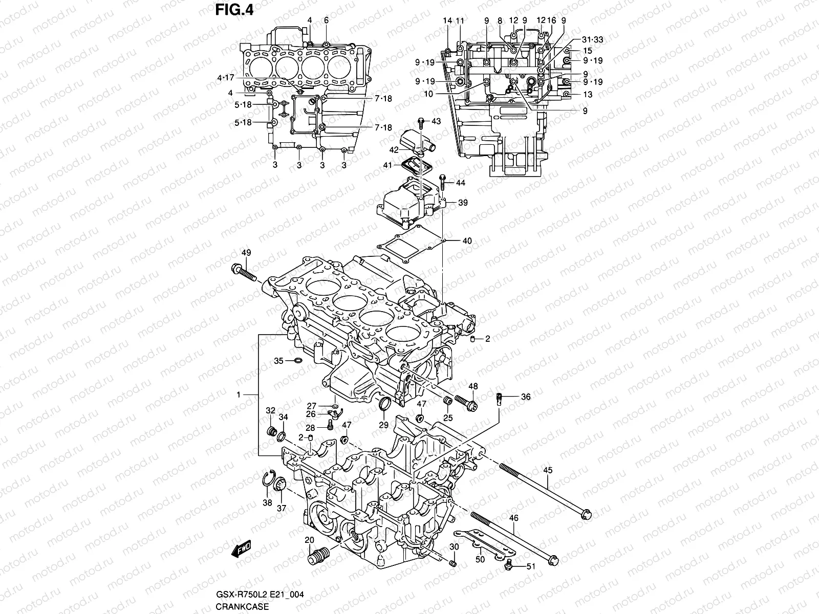 4 - CRANKCASE