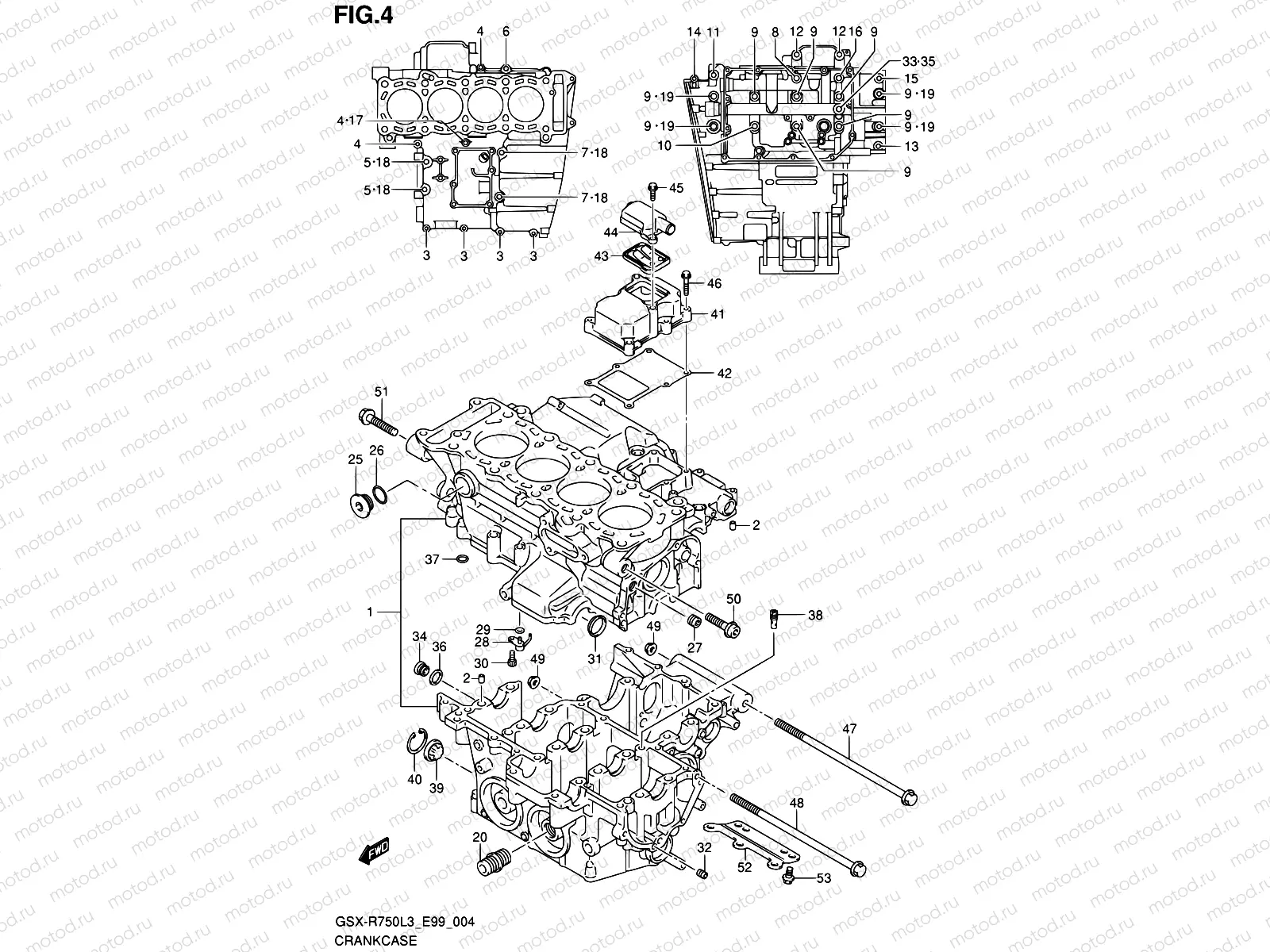 4 - CRANKCASE