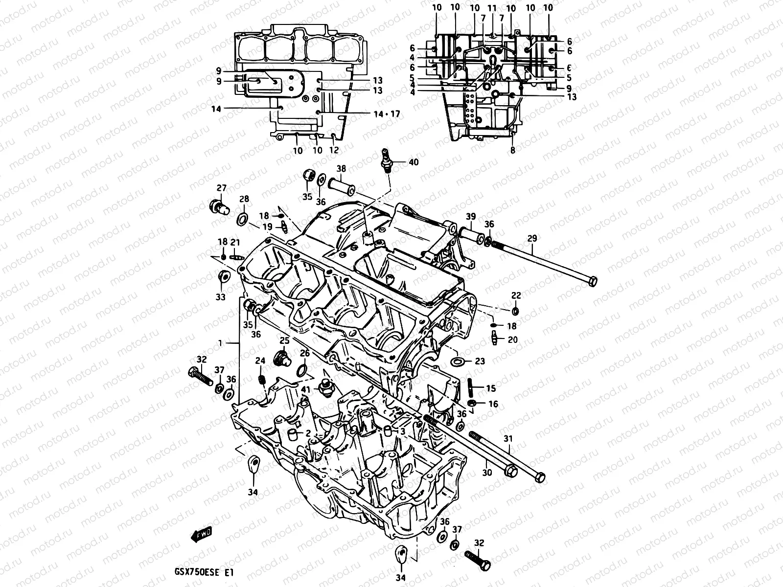 4 - CRANKCASE