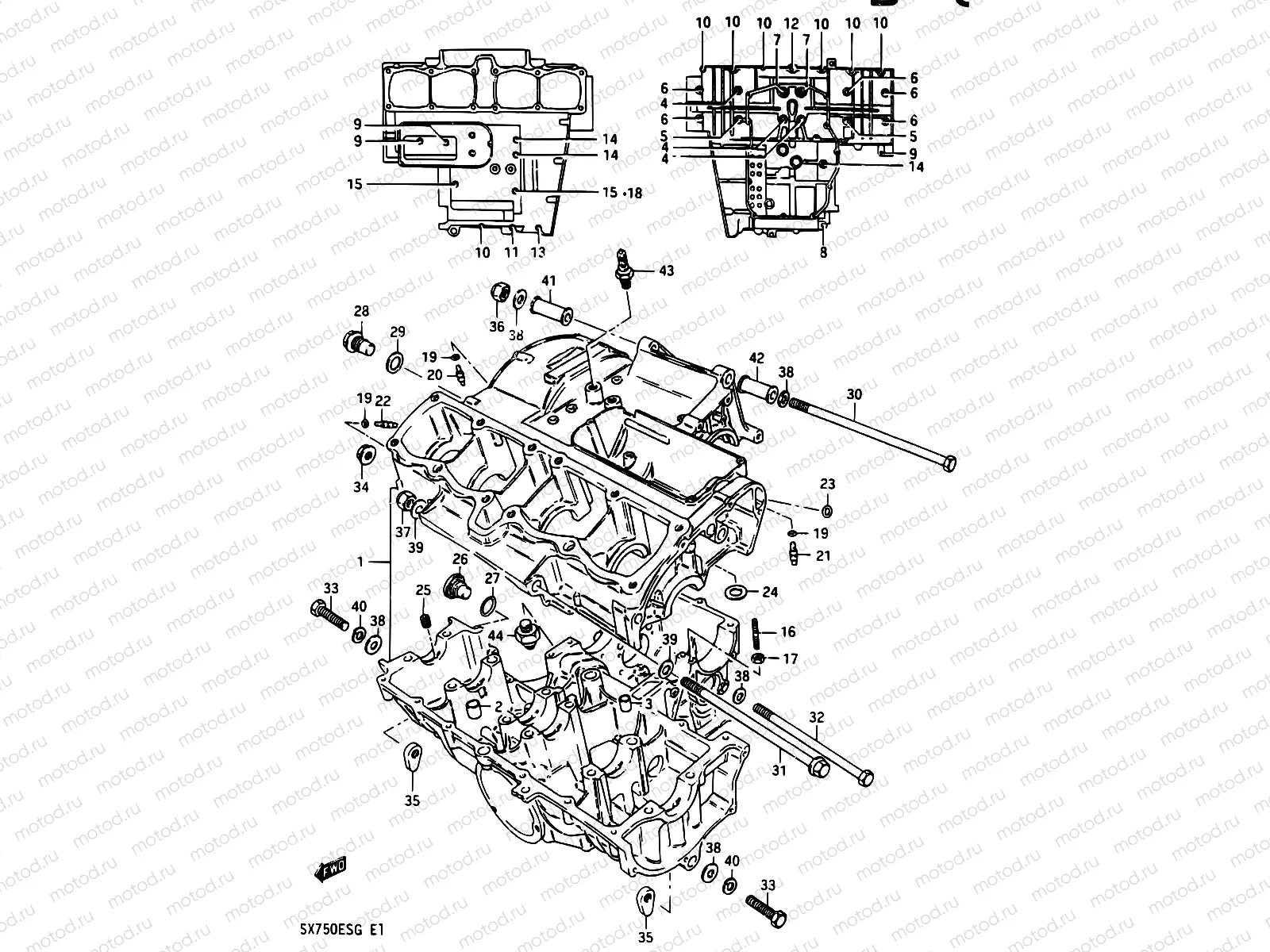 4 - CRANKCASE