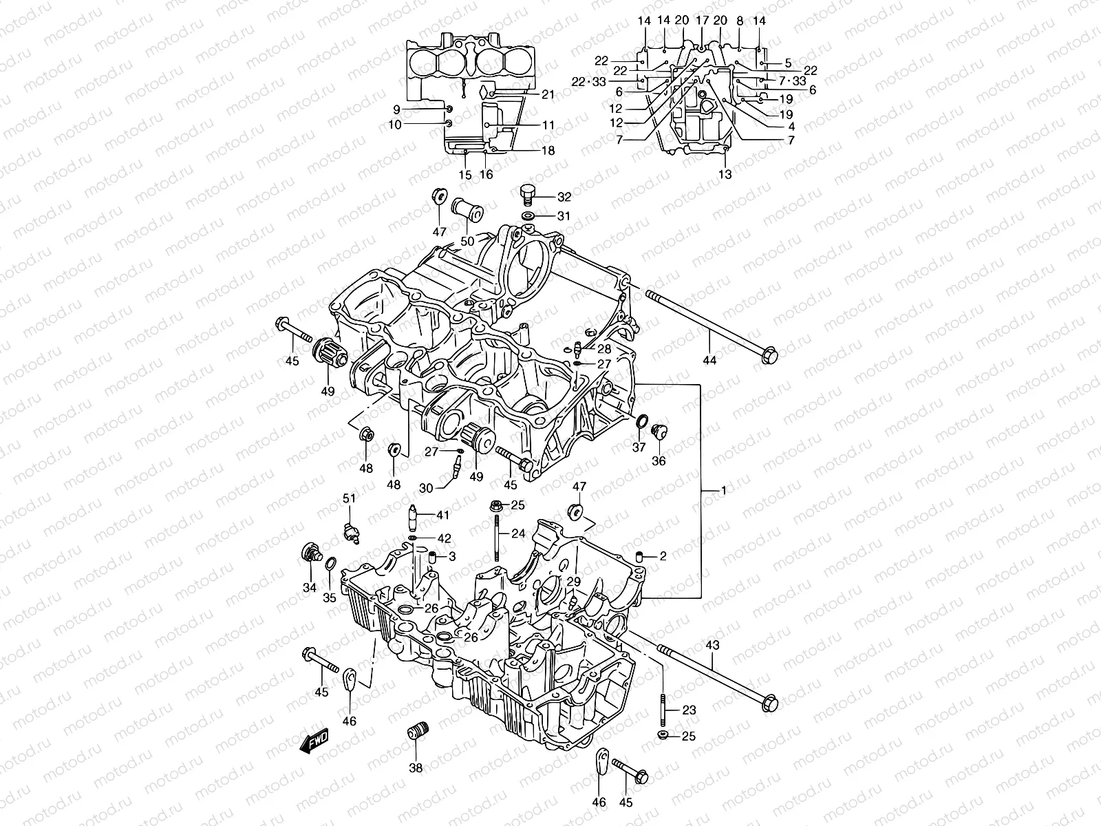 4 - CRANKCASE