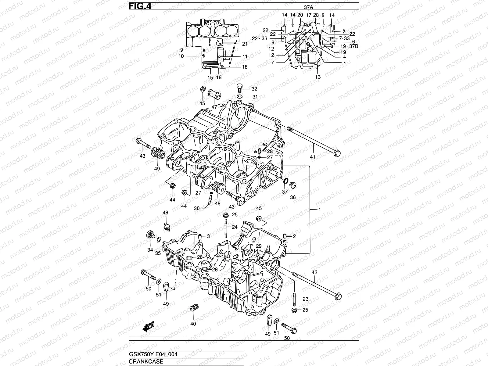 4 - CRANKCASE