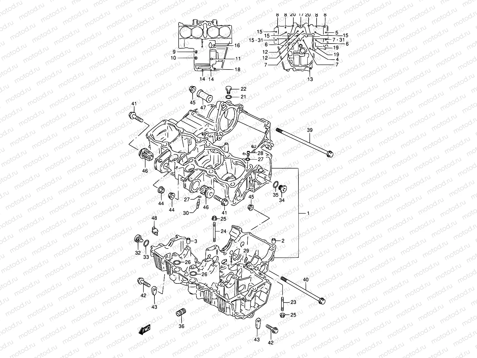 4 - CRANKCASE
