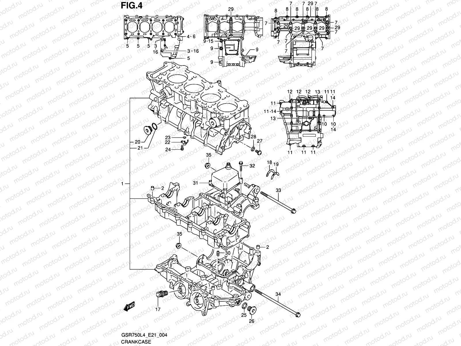 4 - CRANKCASE