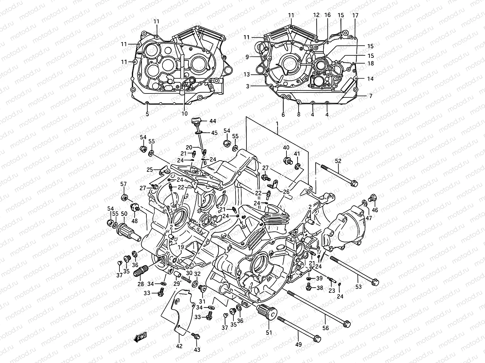 4 - CRANKCASE