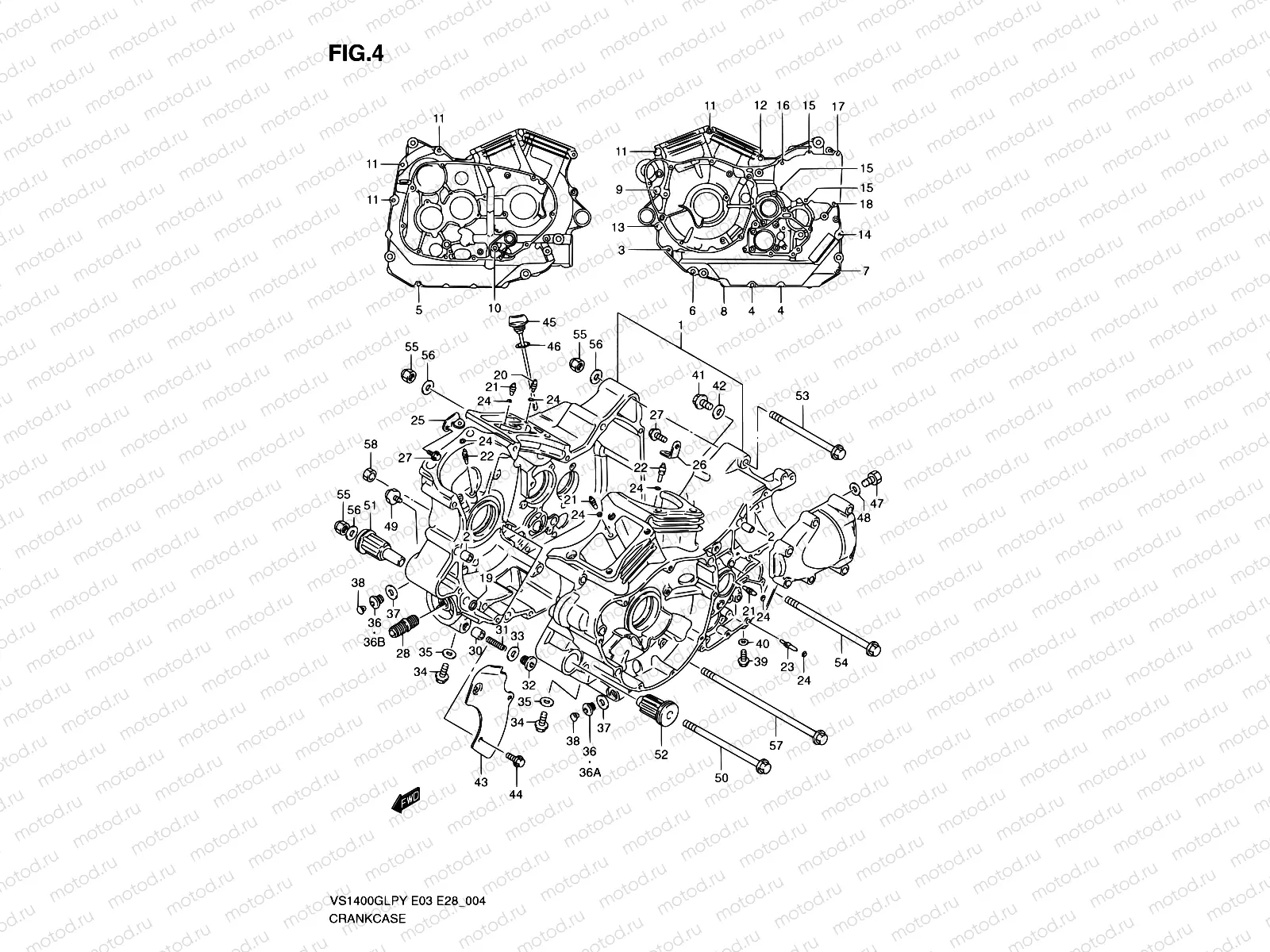 4 - CRANKCASE