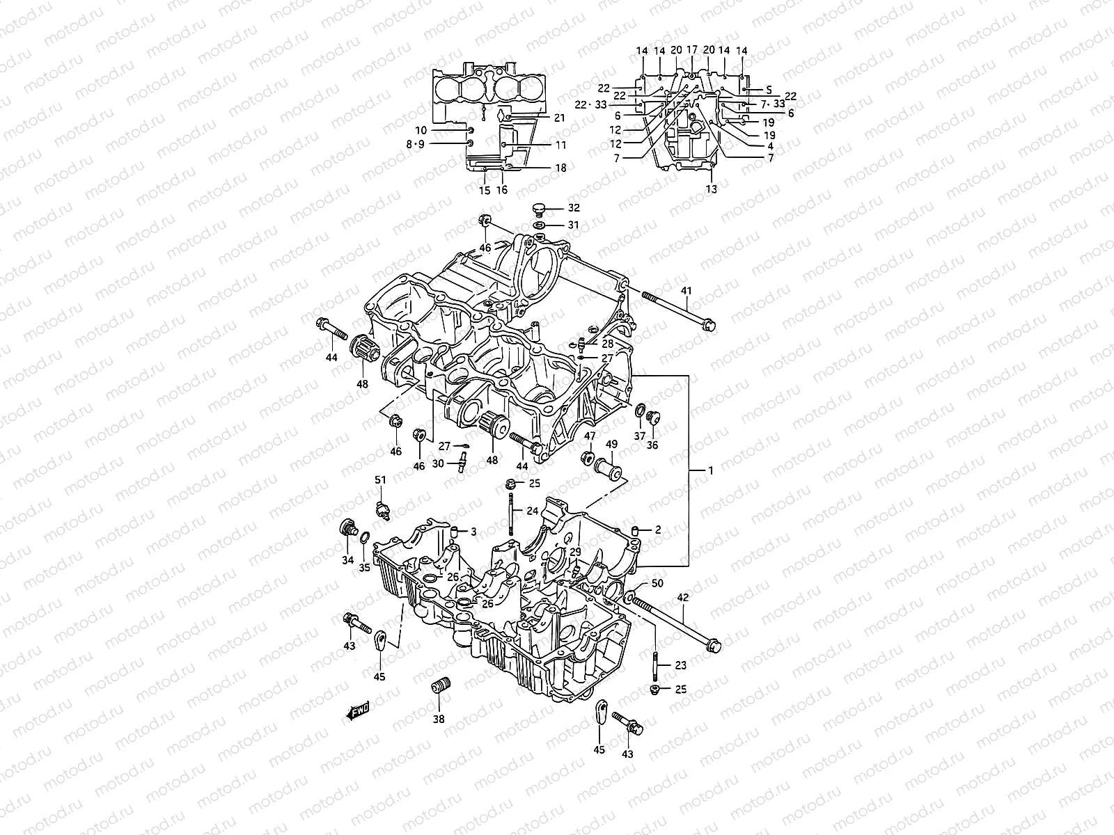 4 - CRANKCASE