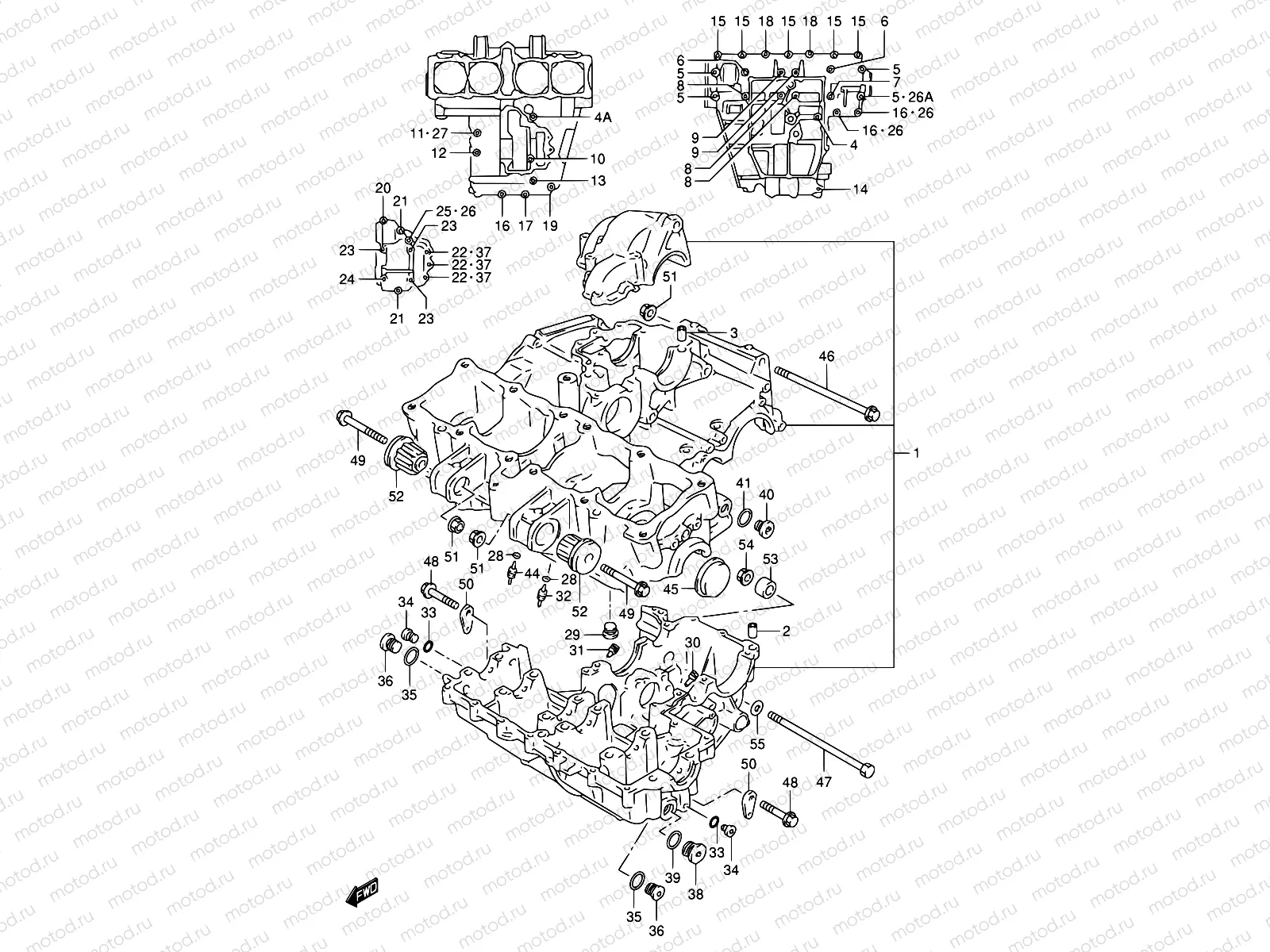 4 - CRANKCASE