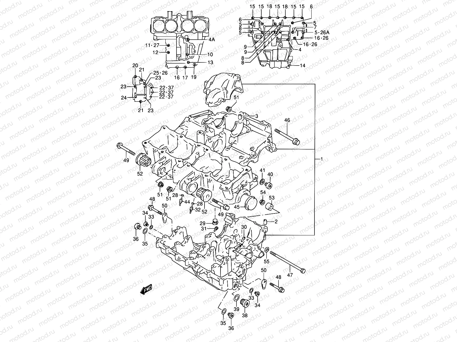 4 - CRANKCASE