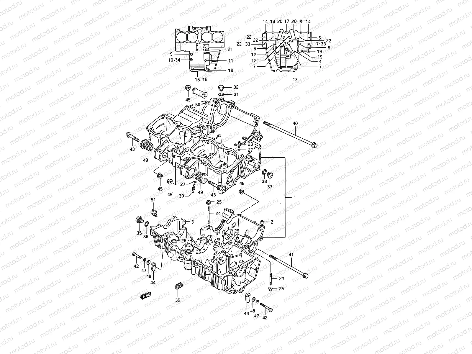 4 - CRANKCASE