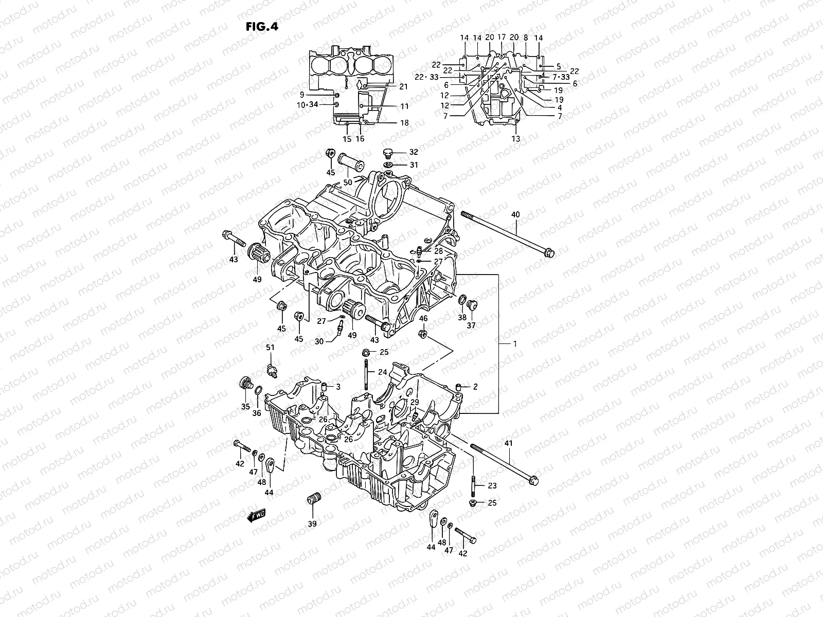 4 - CRANKCASE