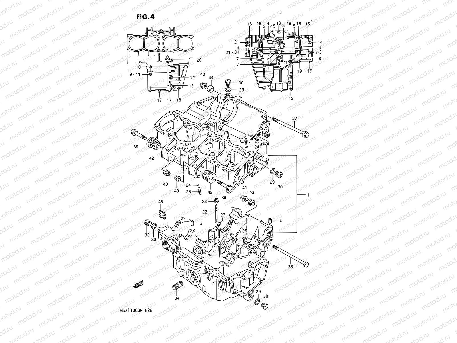 4 - CRANKCASE