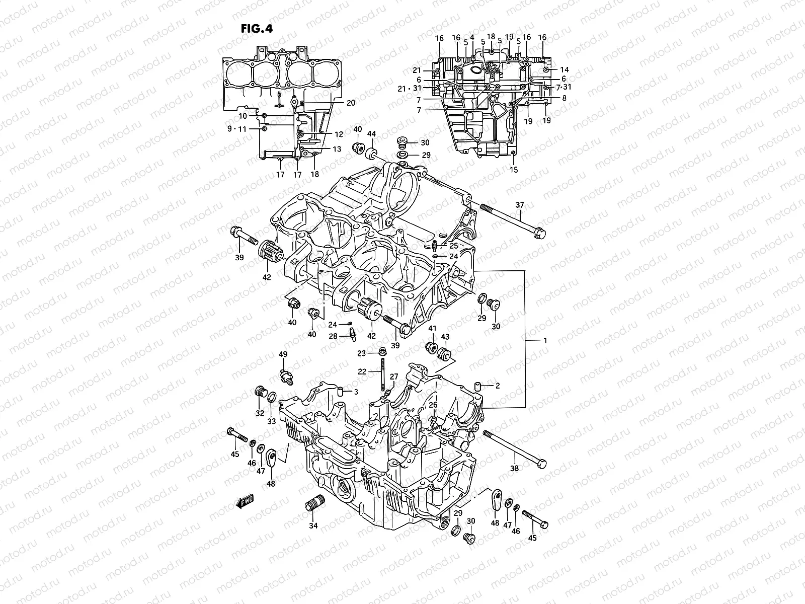 4 - CRANKCASE