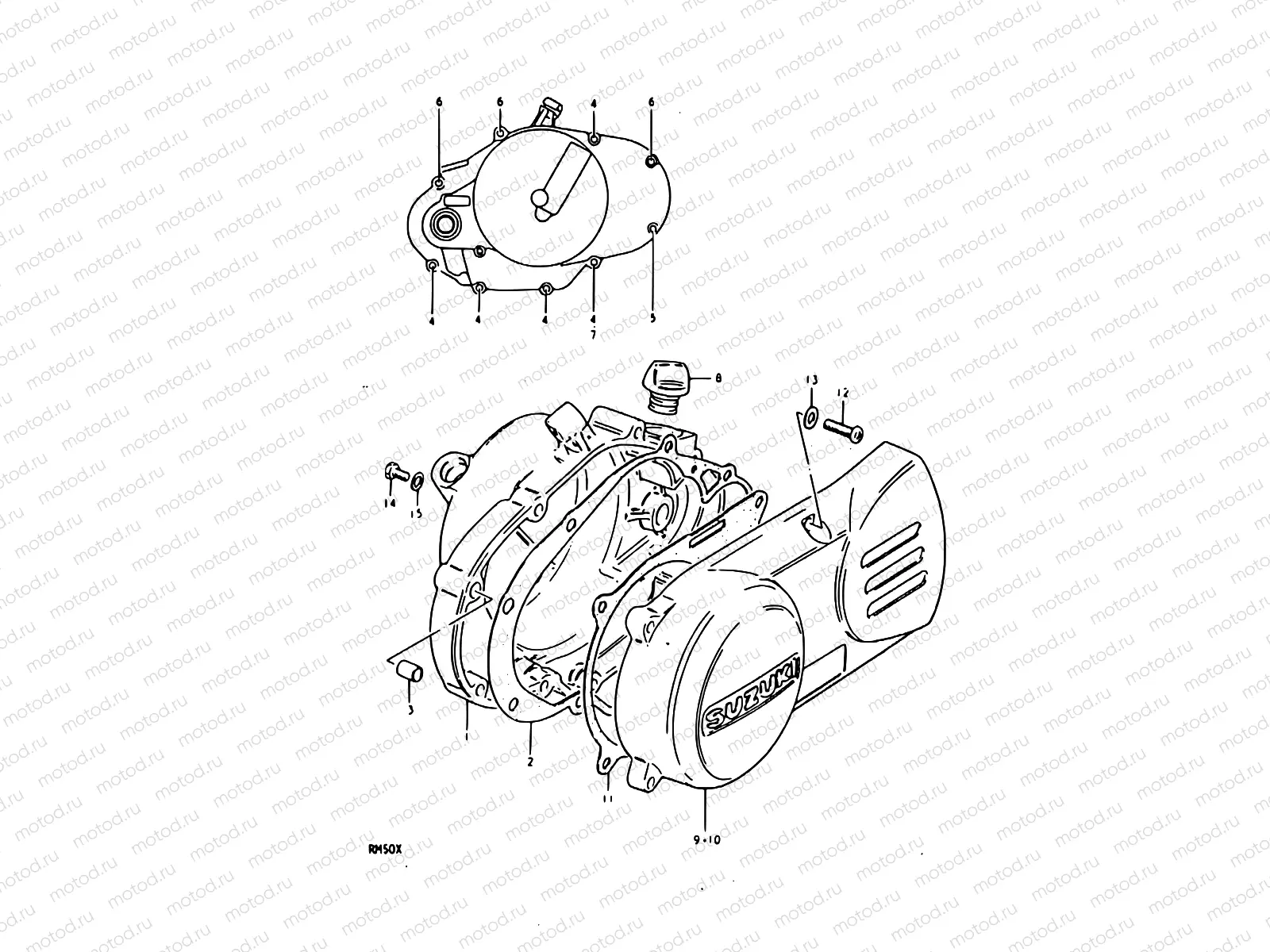 4 - CRANKCASE COVER