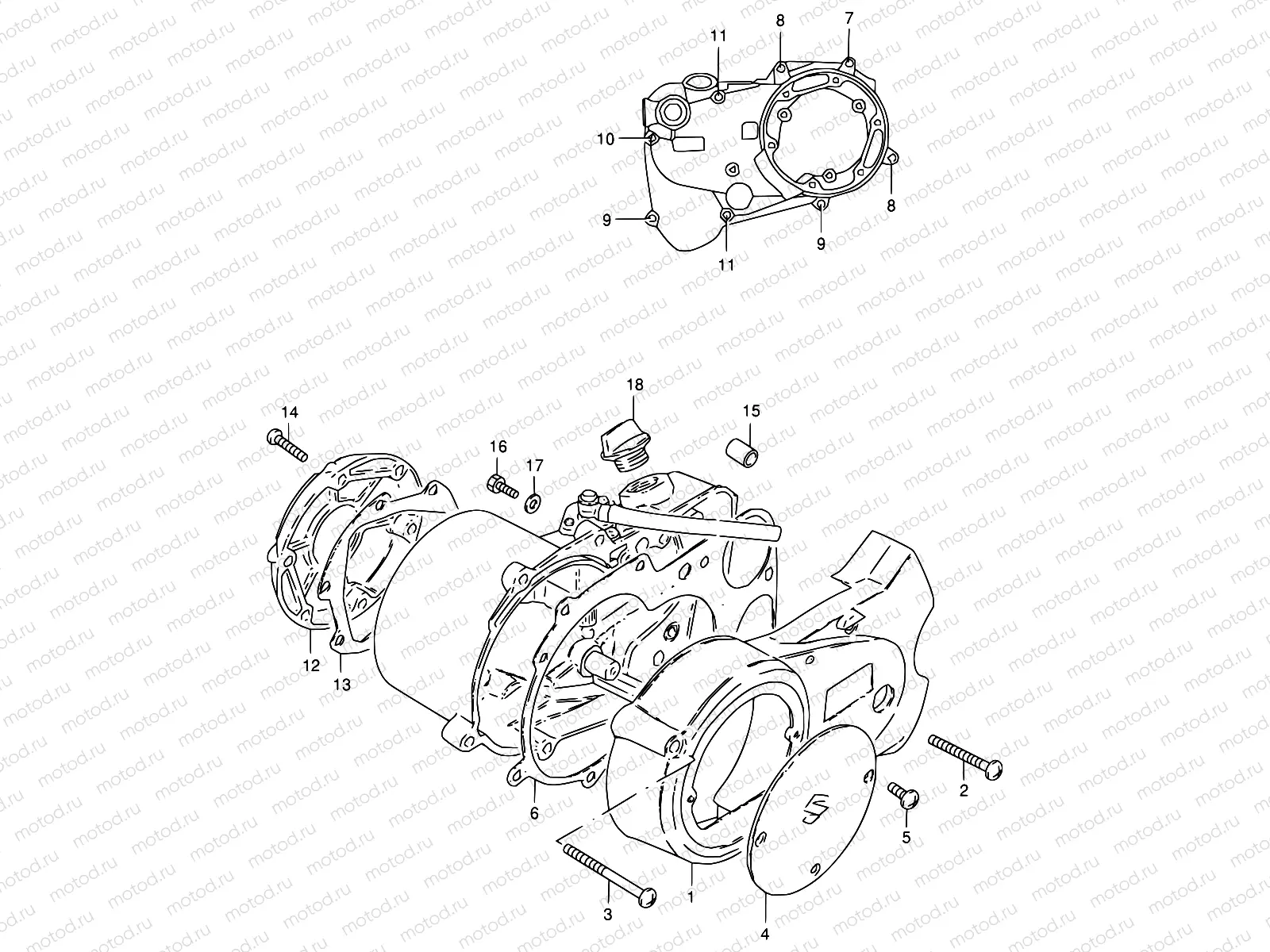 4 - CRANKCASE COVER