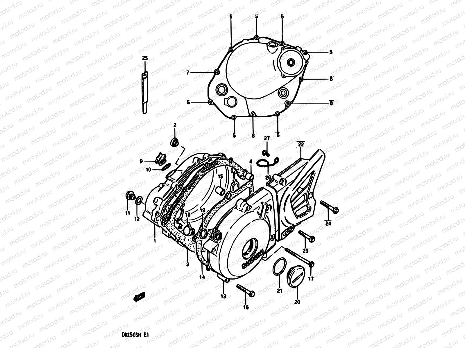 4 - CRANKCASE COVER