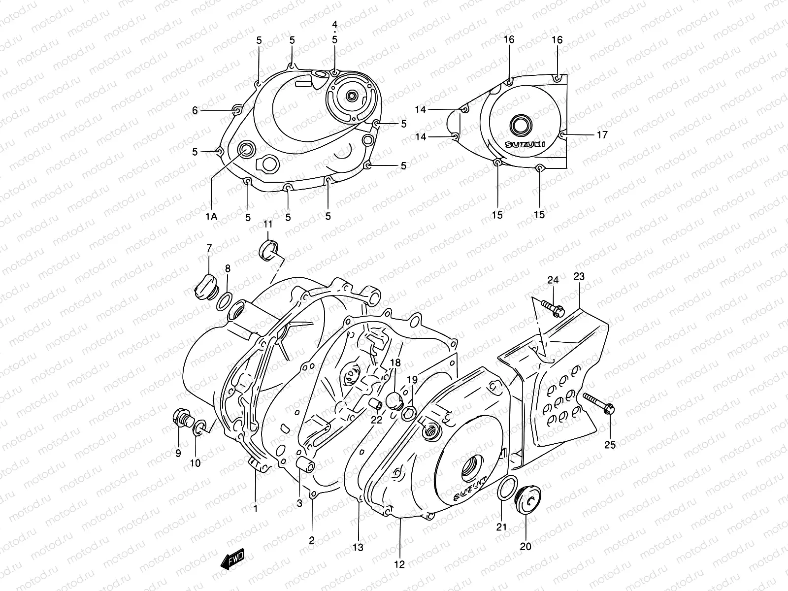 4 - CRANKCASE COVER