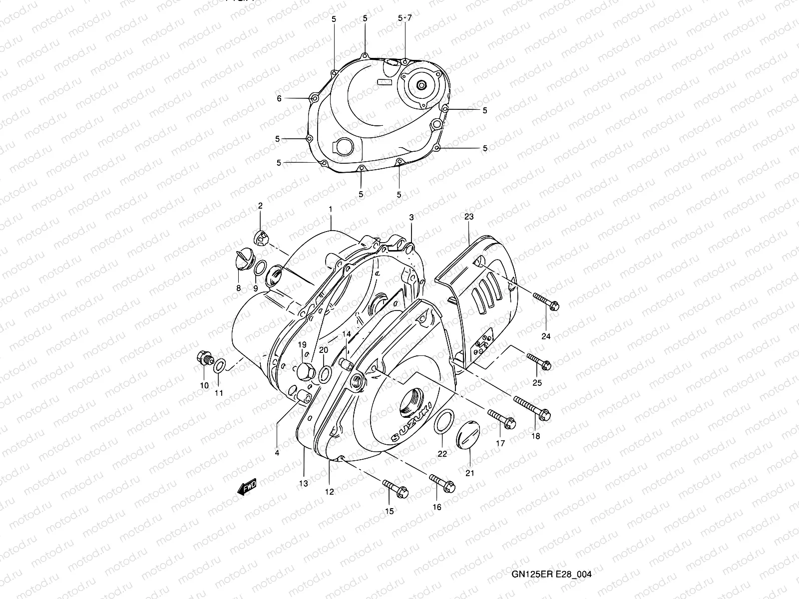 4 - CRANKCASE COVER