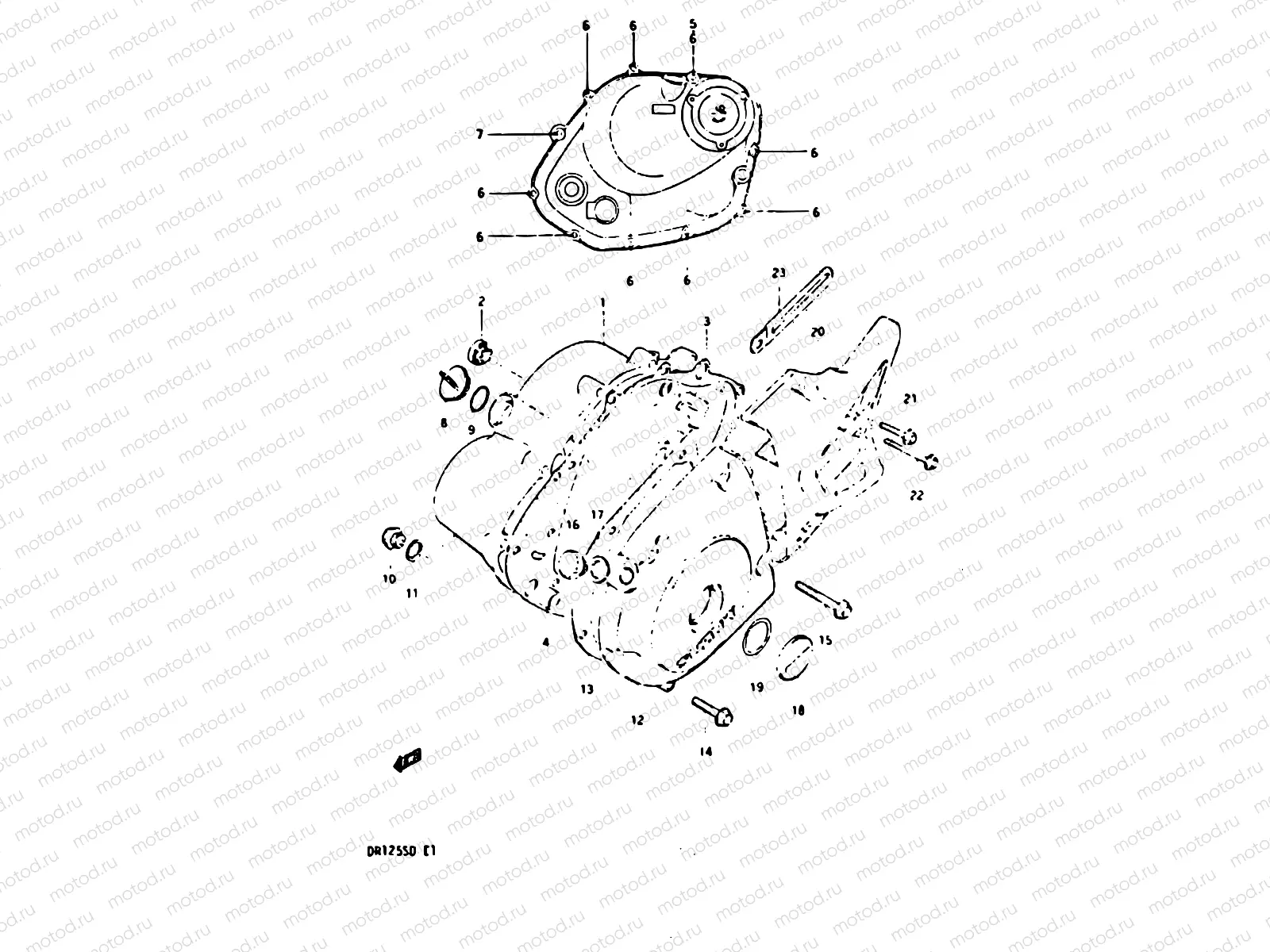 4 - CRANKCASE COVER