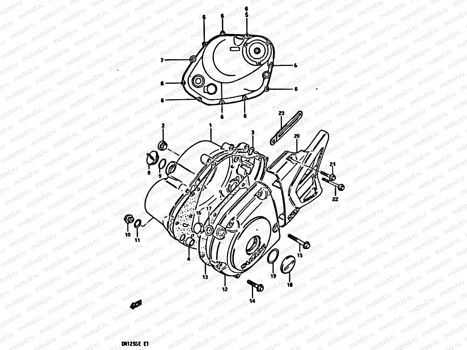 4 - CRANKCASE COVER