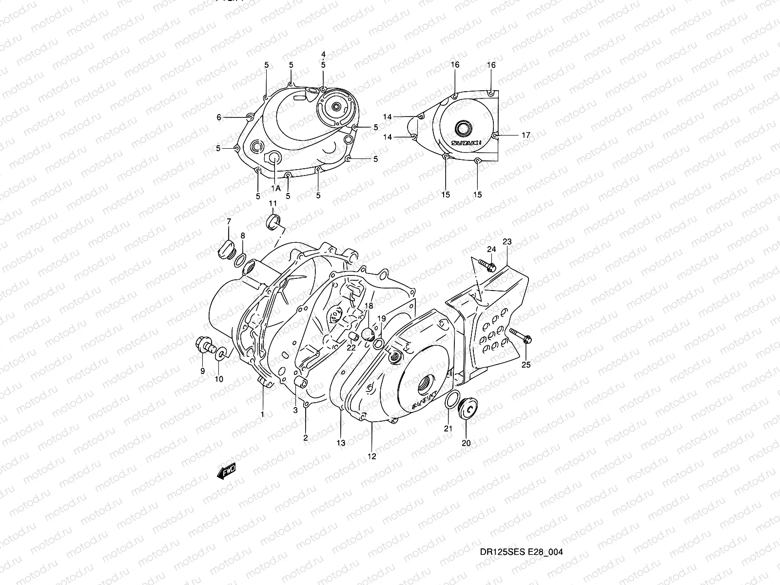 4 - CRANKCASE COVER