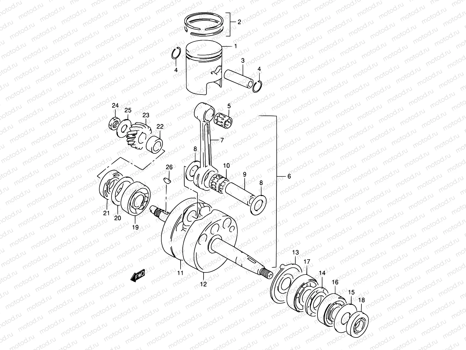 4 - CRANKSHAFT