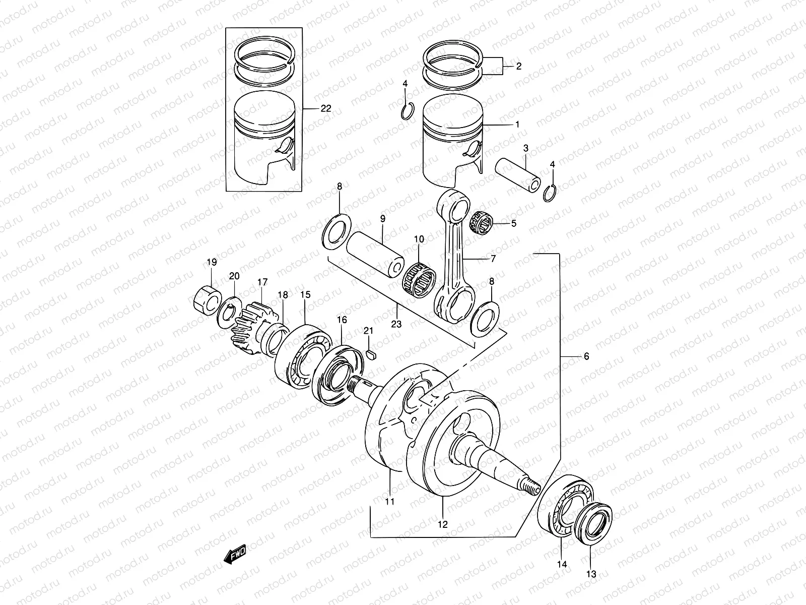 4 - CRANKSHAFT