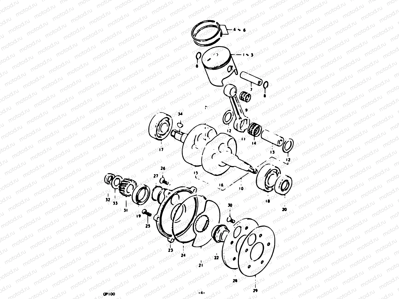 4 - CRANKSHAFT