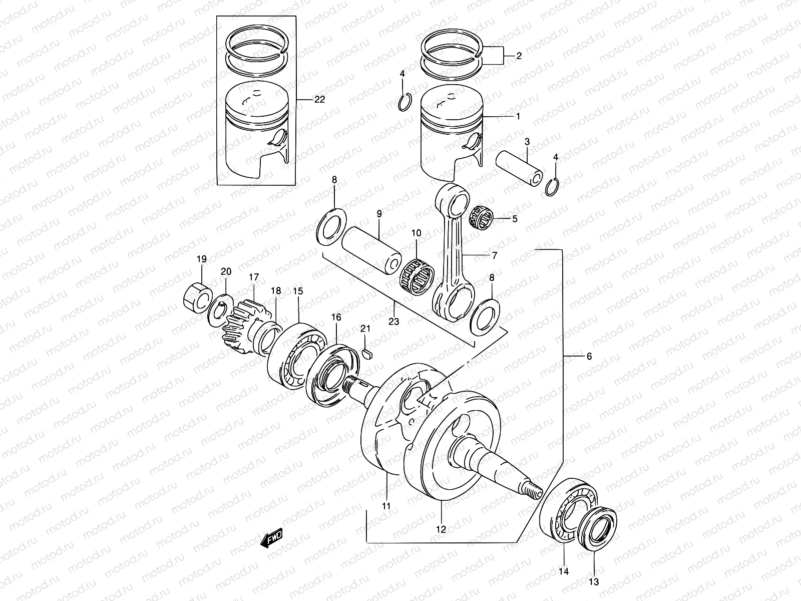 4 - CRANKSHAFT