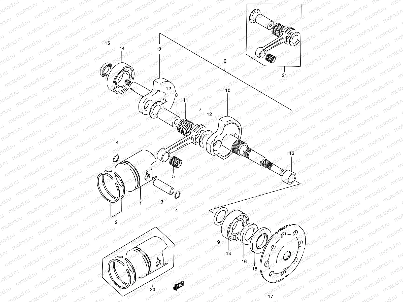 4 - CRANKSHAFT