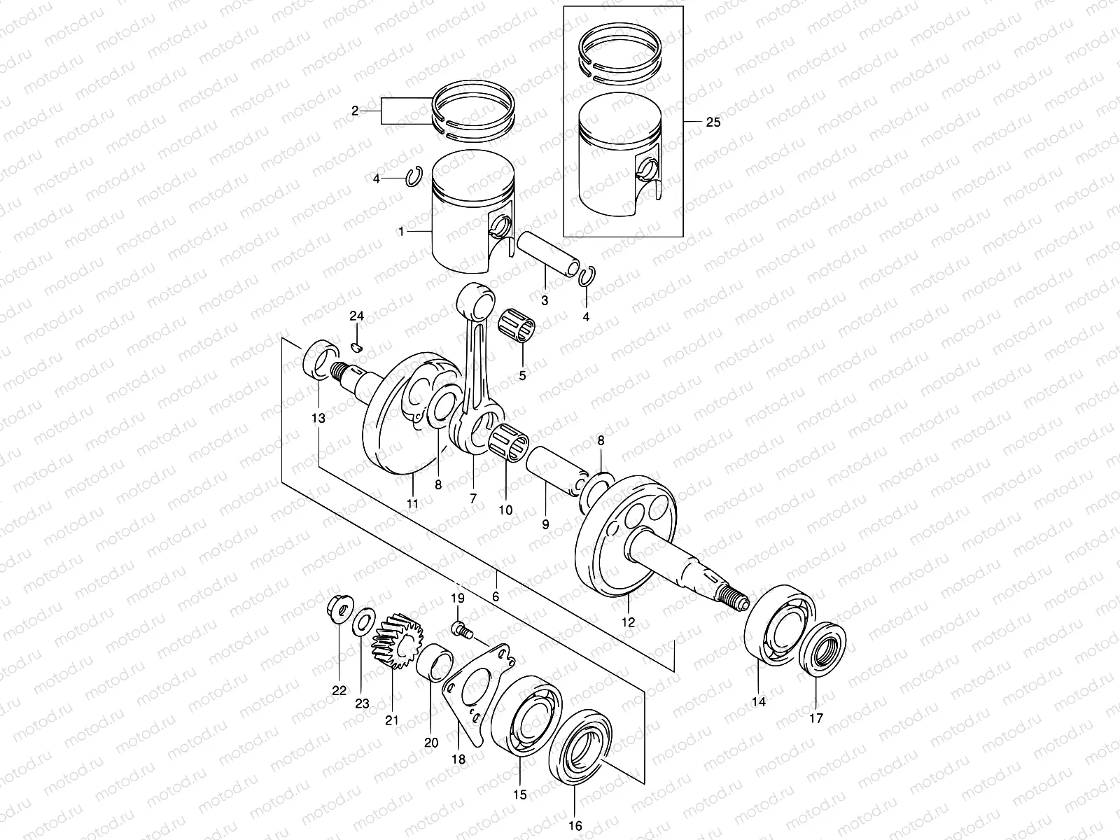 4 - CRANKSHAFT