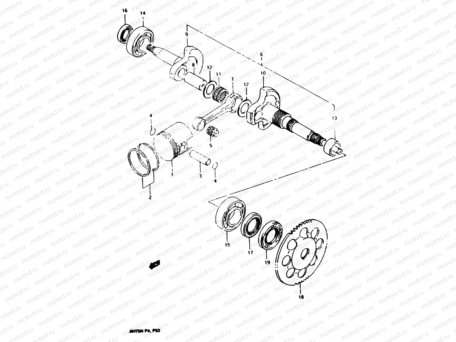 4 - CRANKSHAFT