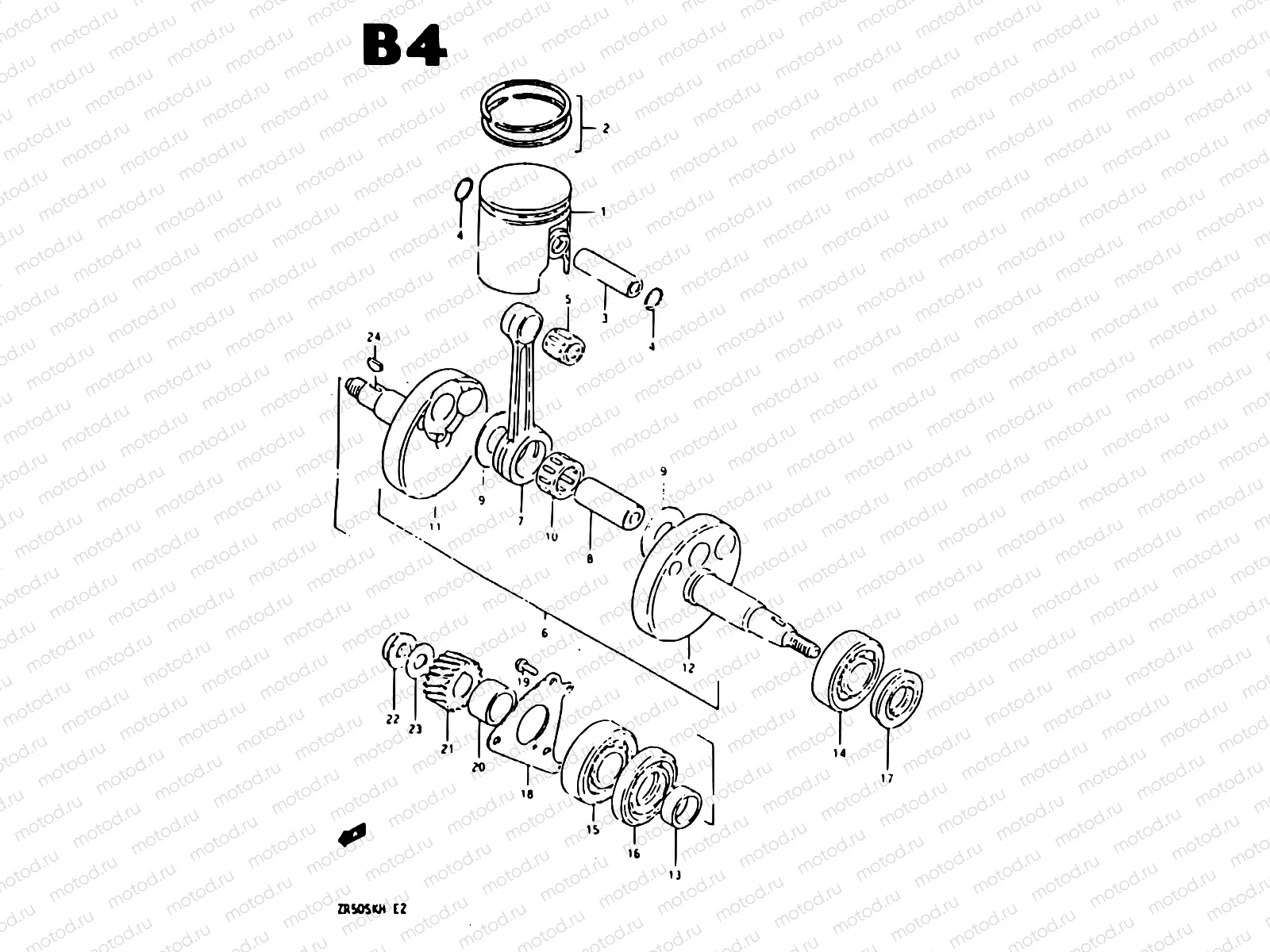 4 - CRANKSHAFT