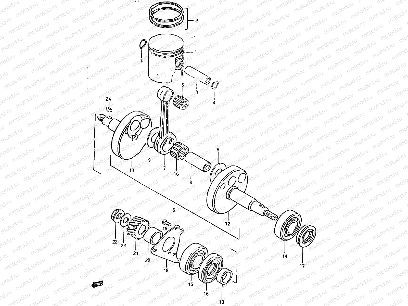 4 - CRANKSHAFT
