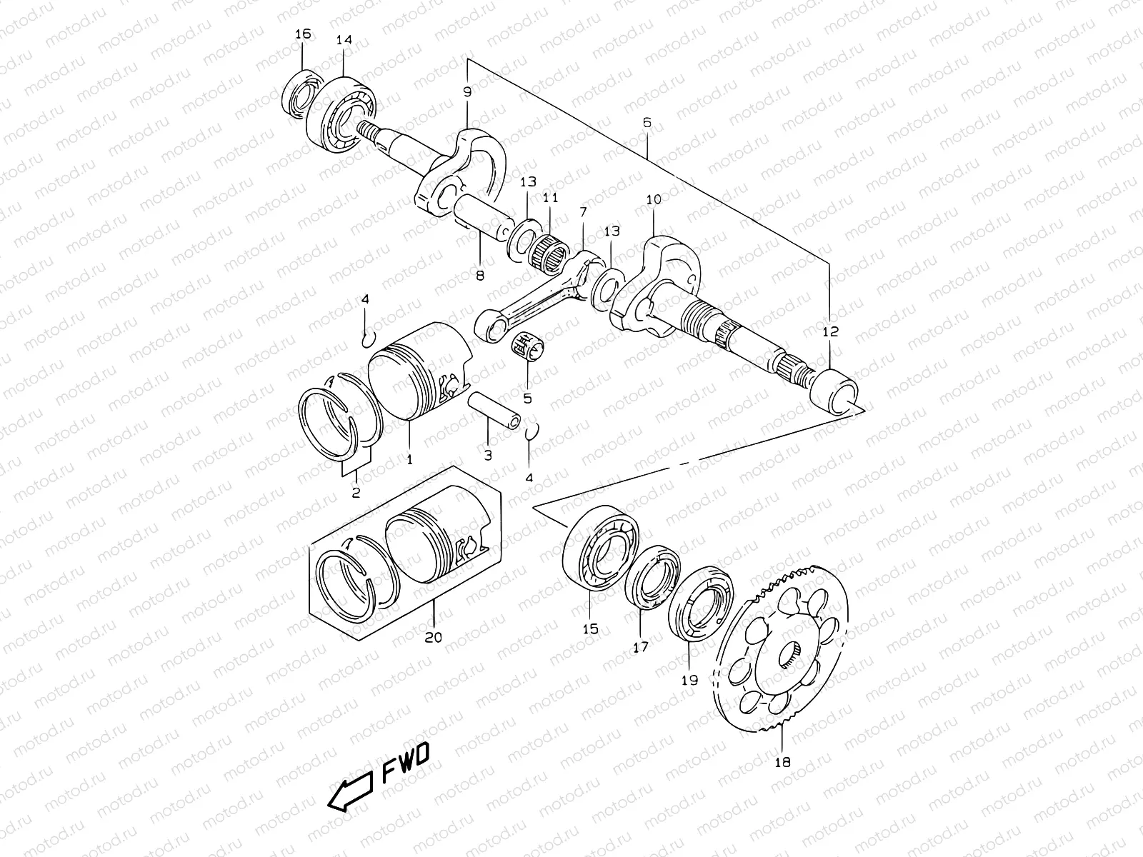 4 - CRANKSHAFT