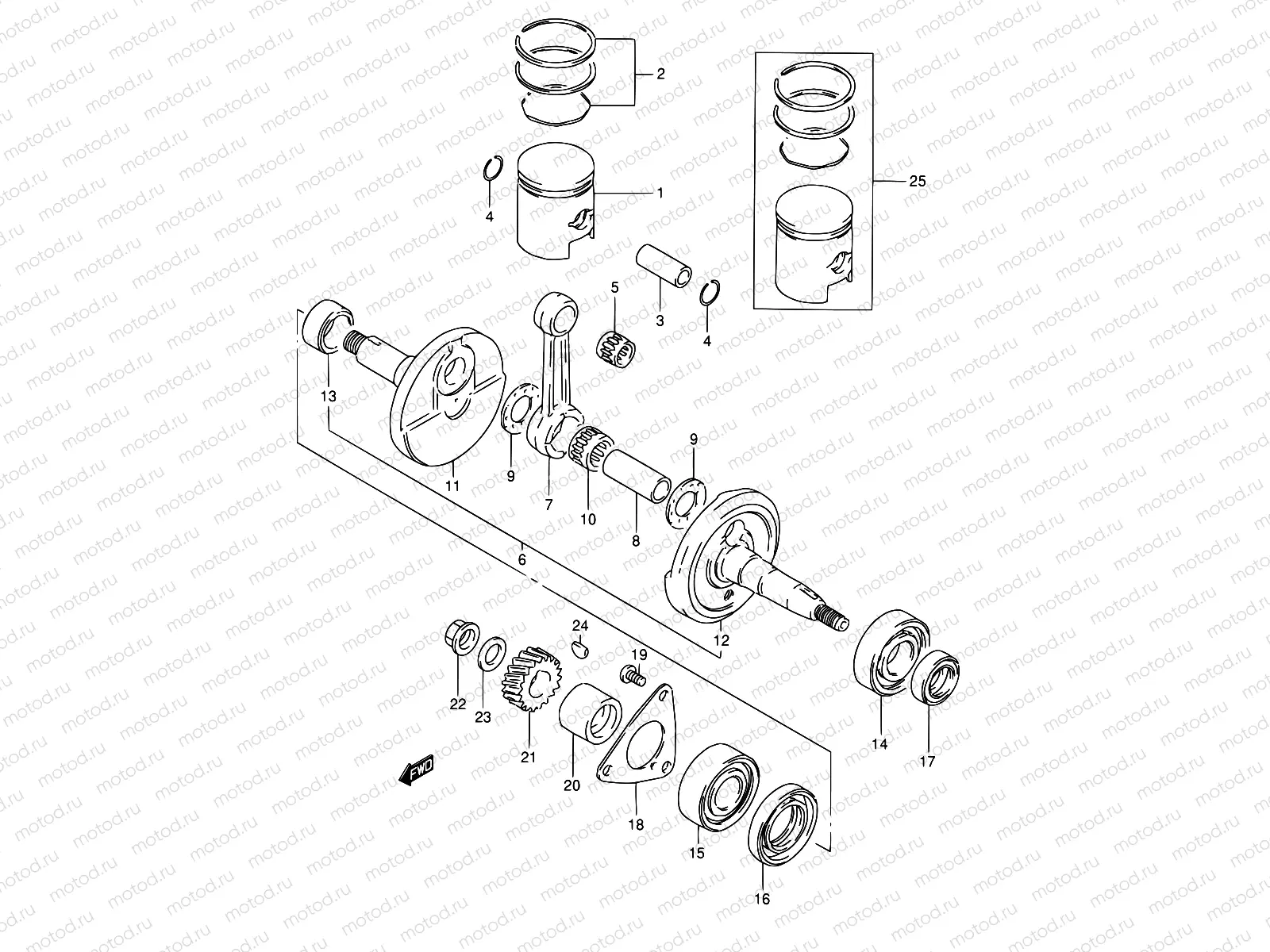 4 - CRANKSHAFT