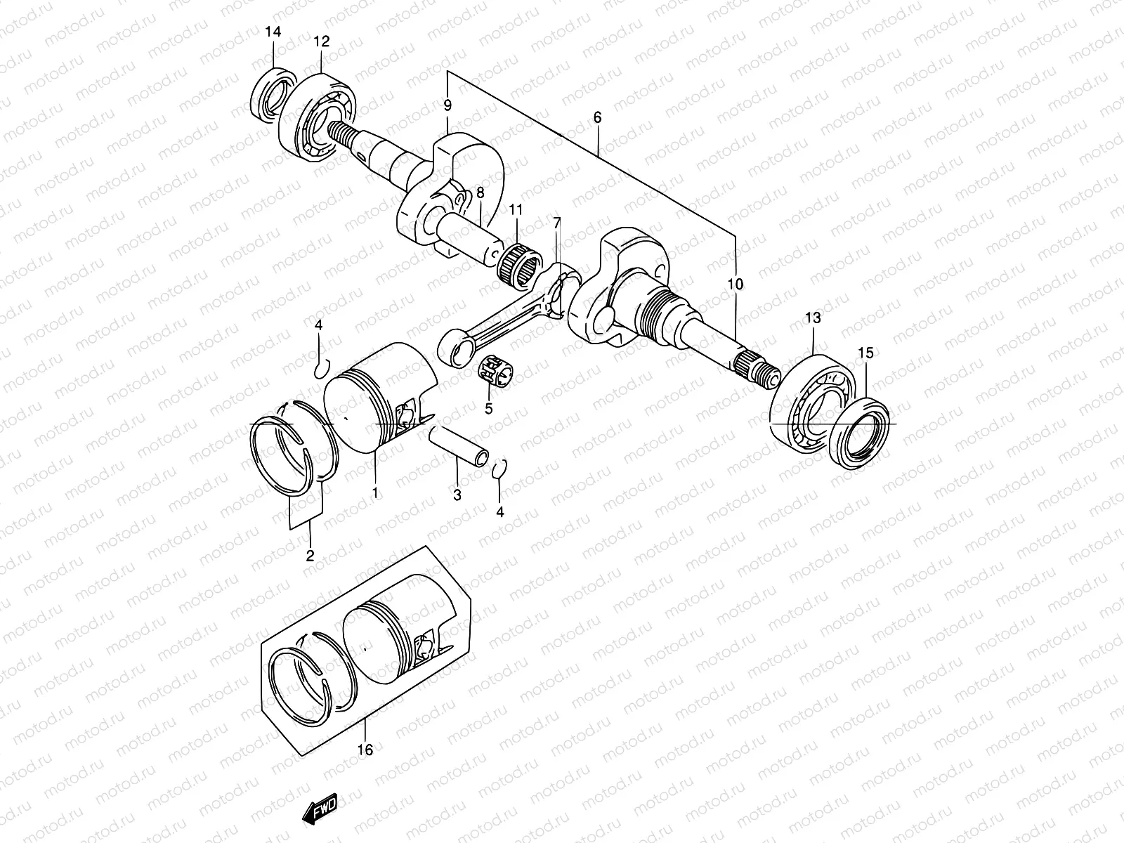 4 - CRANKSHAFT
