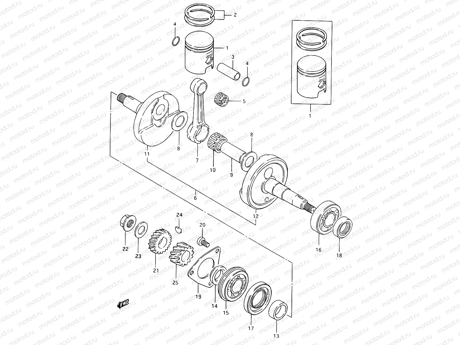 4 - CRANKSHAFT