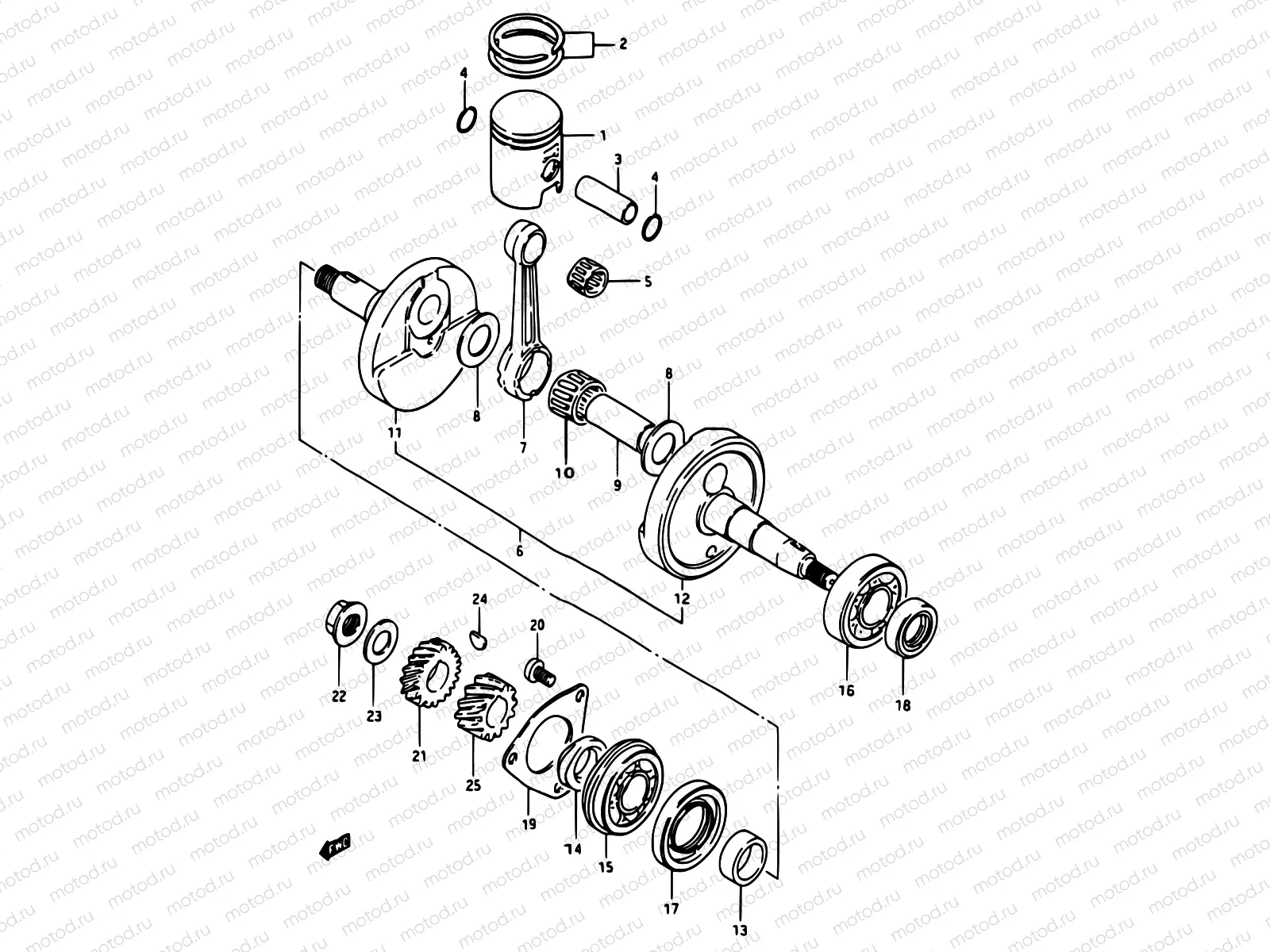 4 - CRANKSHAFT