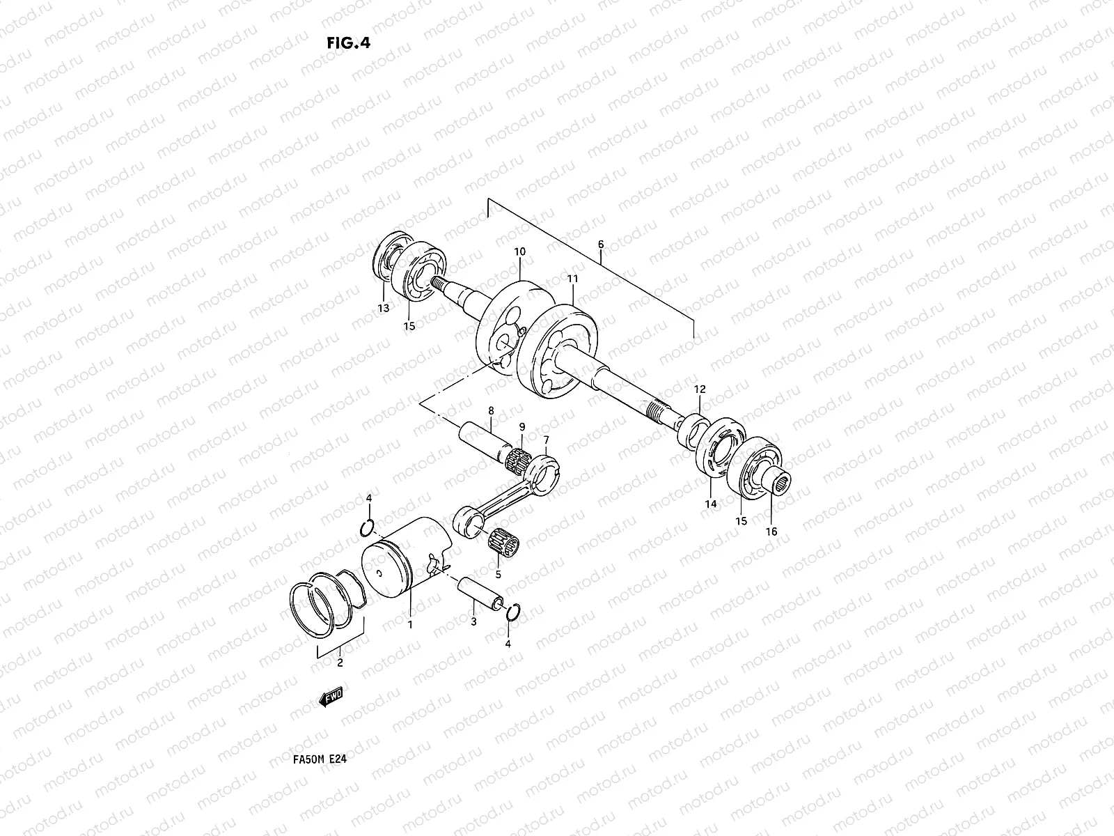4 - CRANKSHAFT