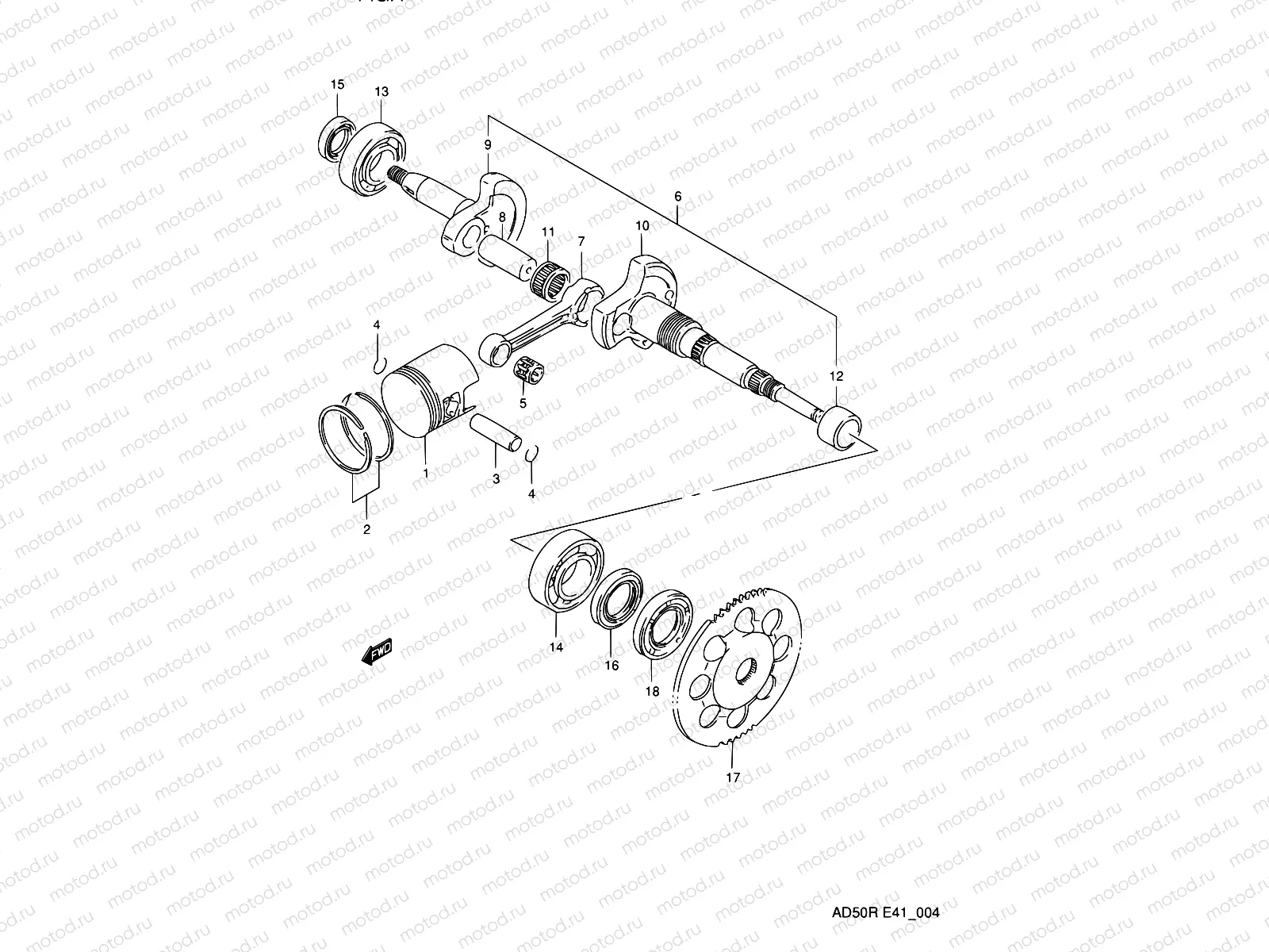 4 - CRANKSHAFT