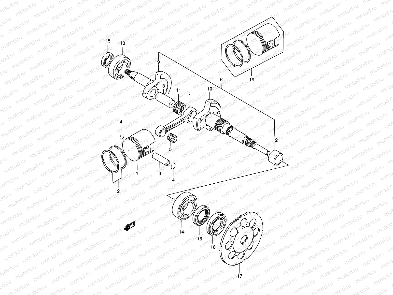 4 - CRANKSHAFT