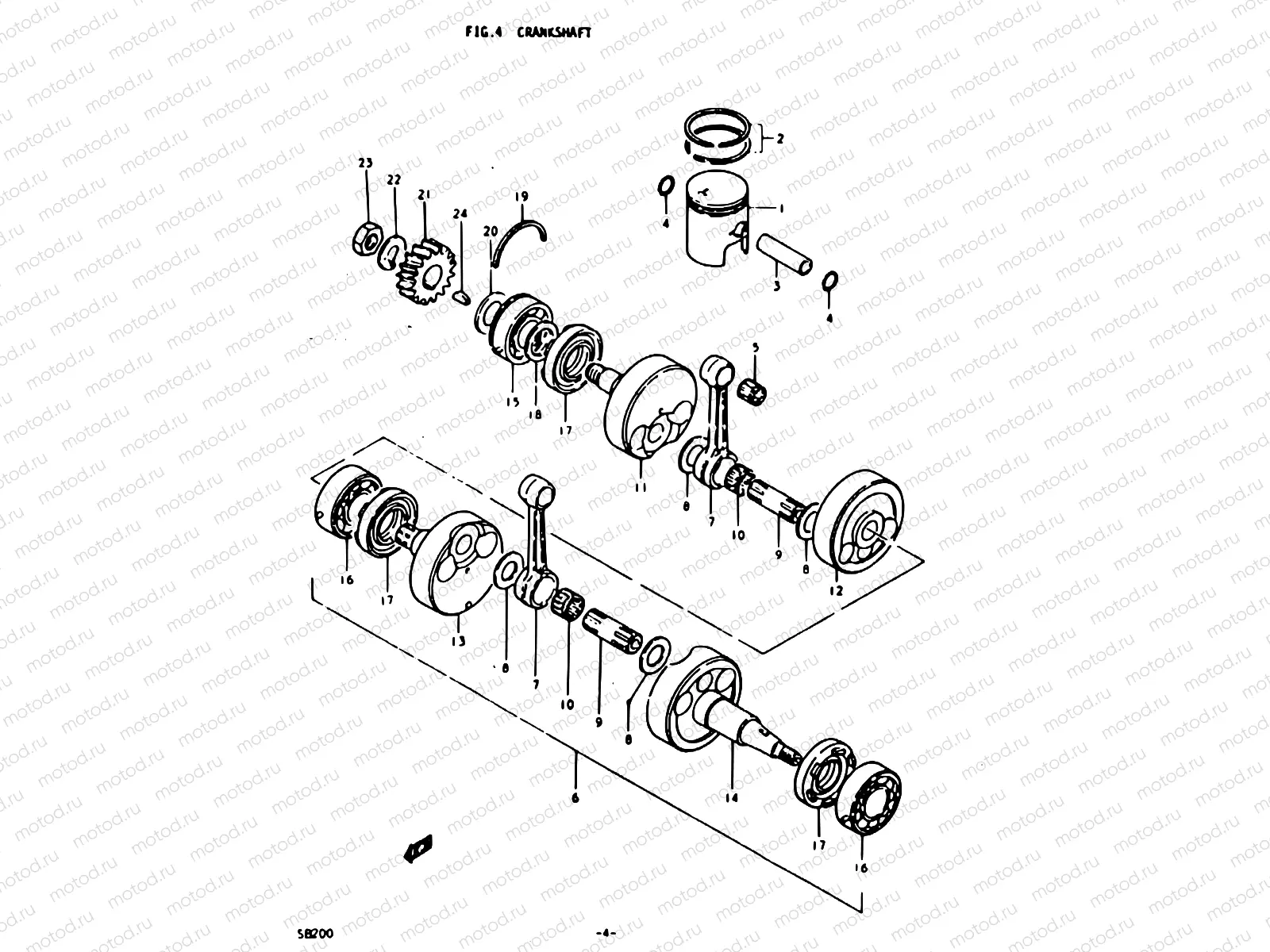 4 - CRANKSHAFT