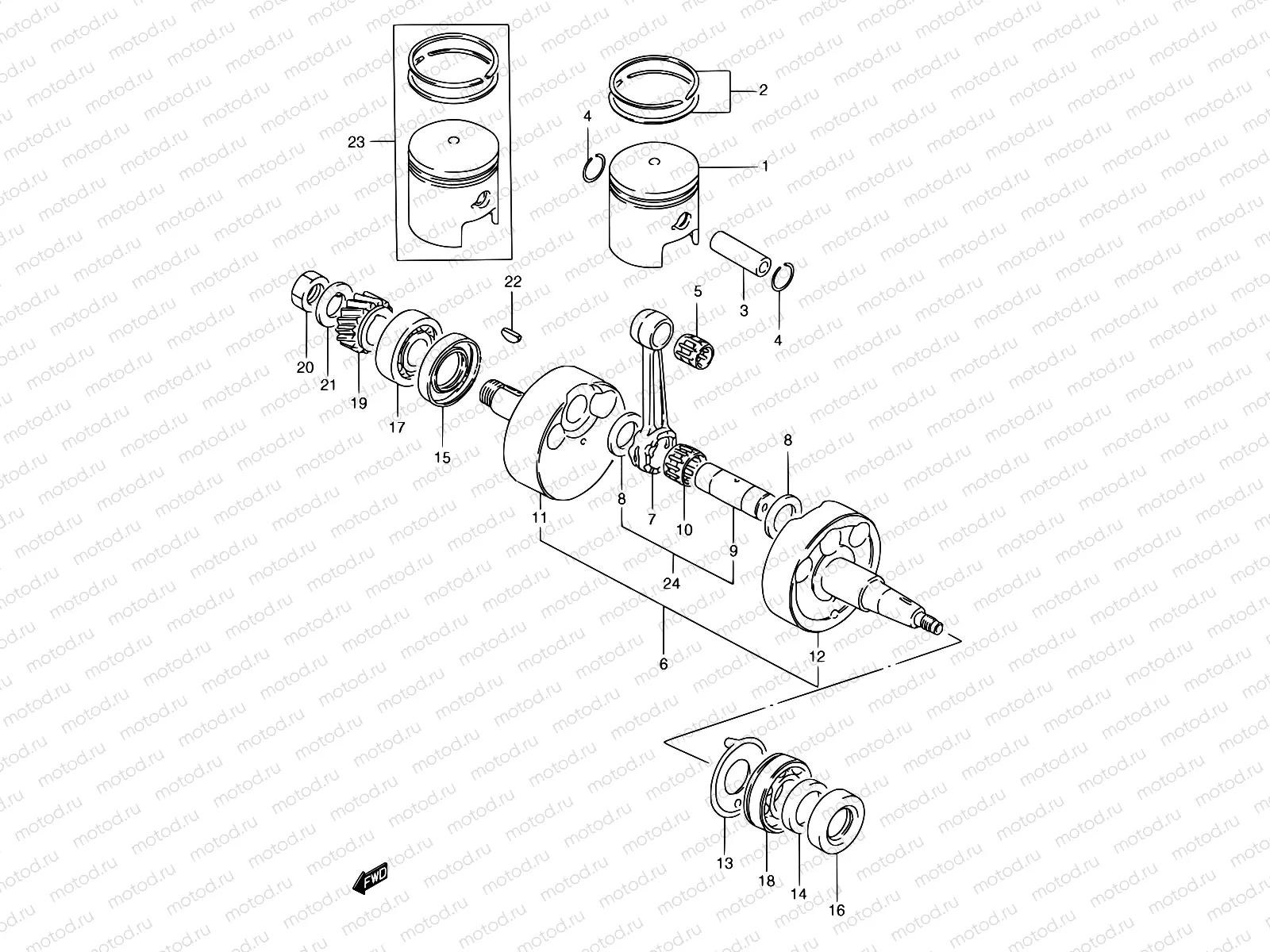 4 - CRANKSHAFT