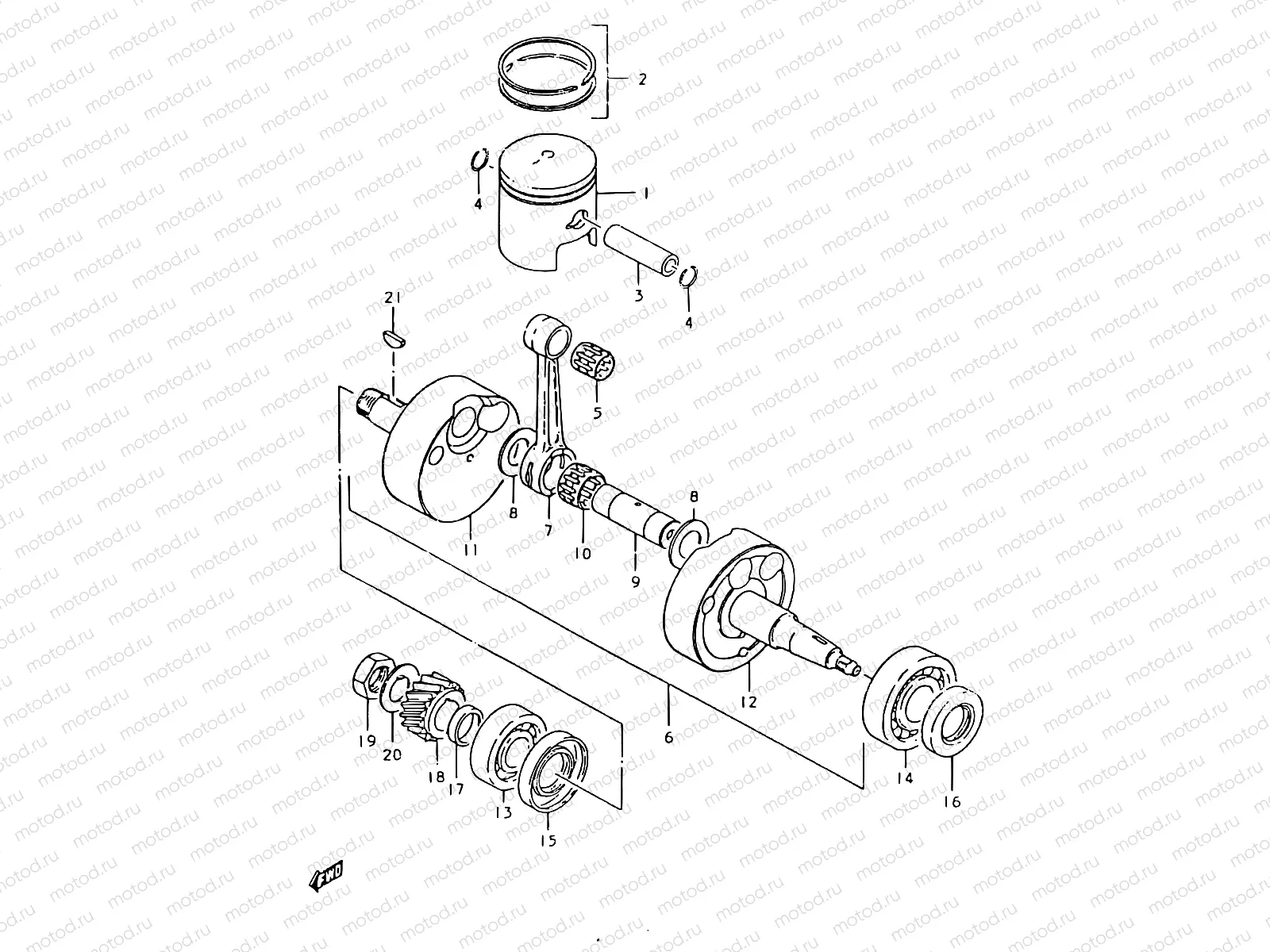 4 - CRANKSHAFT