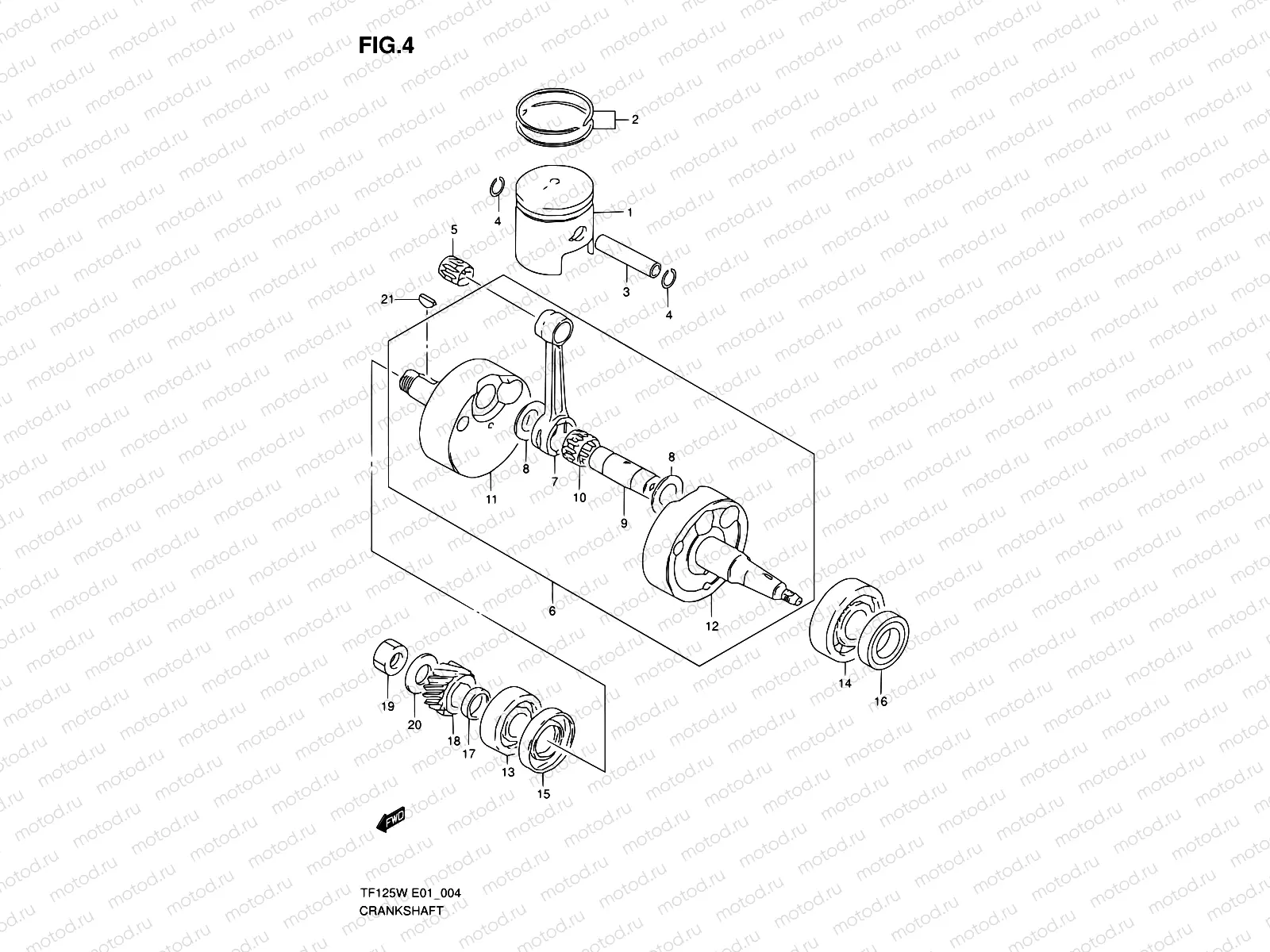 4 - CRANKSHAFT