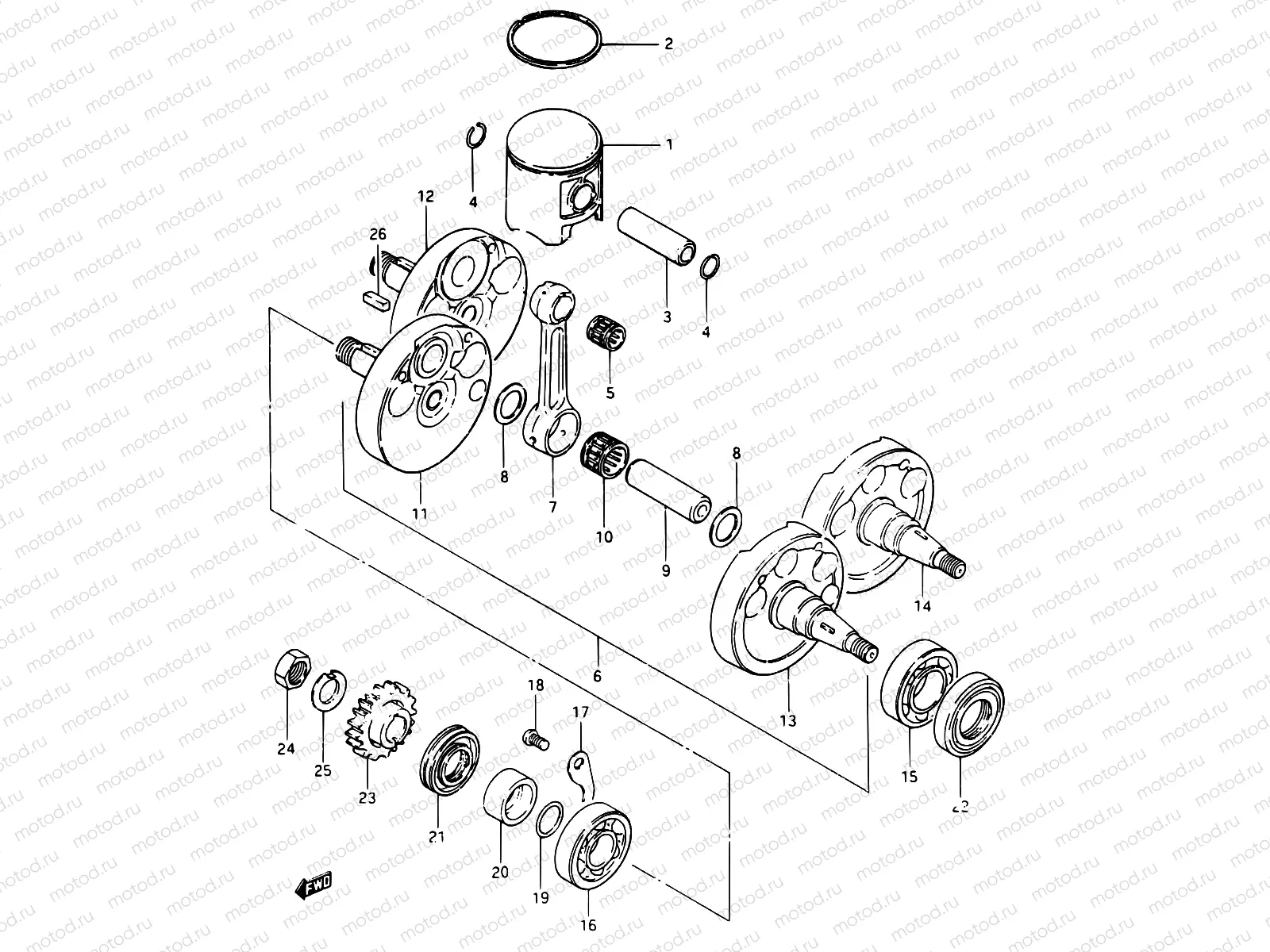 4 - CRANKSHAFT
