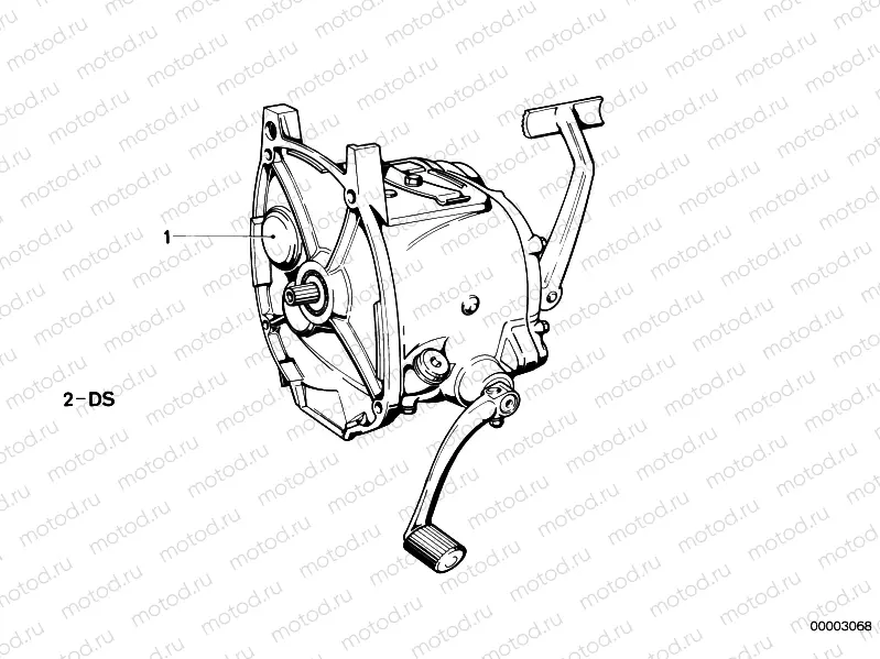 4-gear transmission