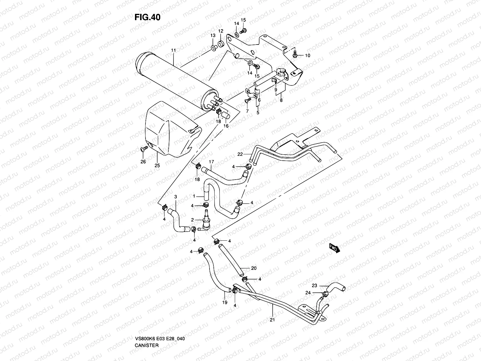 40 - EVAP SYSTEM (E33)